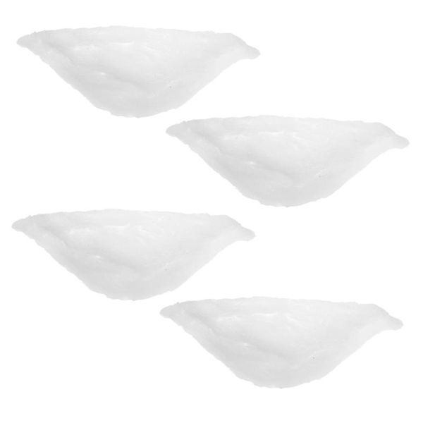

bird cages 4pcs simulation cubilose molds crafts shaping (white)
