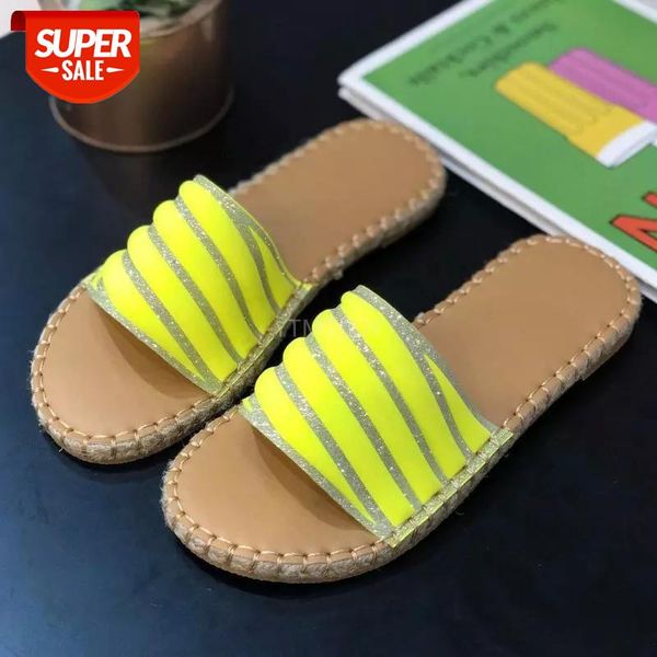 

women's platform slippers indoor bling beach shoes ladies casual flat slides soft comfort female summer zapatillas mujer #tp0m, Black