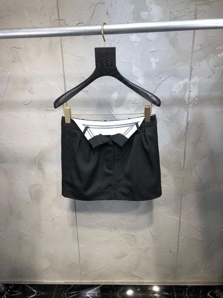 

skirts skirt early women spring and summer 2021 mini patchwork sexy, Black