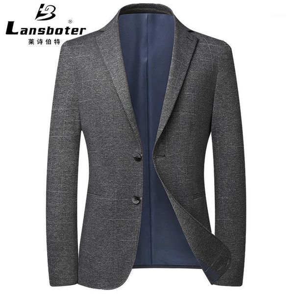 

men's suits & blazers suit spring elastic korean version of slim young and middle-aged plaid casual single west, White;black