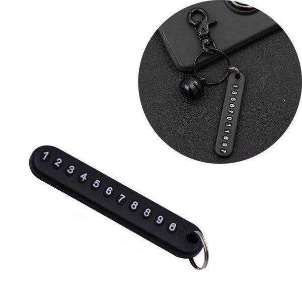 

keychains 1 pc anti-lost car keychain phone number card keyring for nissan teana x-trail qashqai livina sylphy tiida sunny march murano, Silver