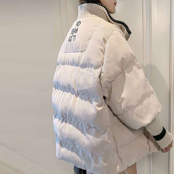 

2021down women's winter cotton padded jacket, Black