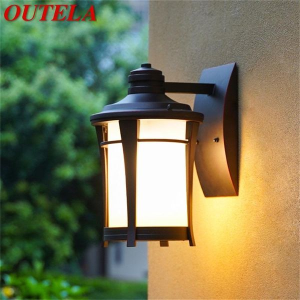

outdoor wall lamps outela lamp led classical retro coffee light sconces waterproof decorative for home aisle