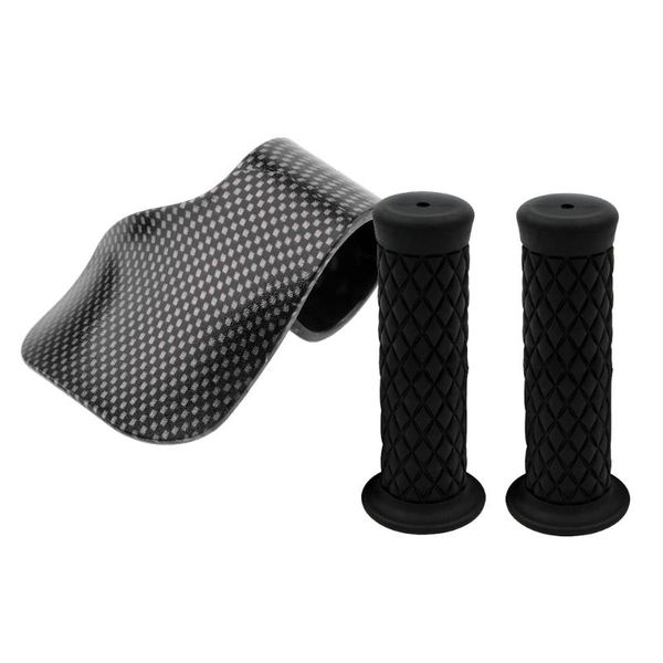 

handlebars motorcycle cruise control throttle assist hand wrist rest & grips set