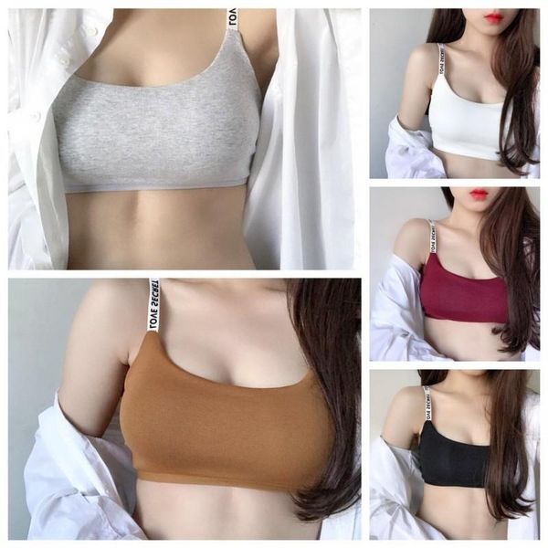 

women's sport push up bra sports short cotton breathable bra vest, Red;black