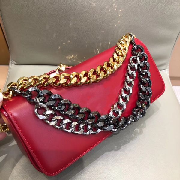 

factory wholesale women brand purse22cm hardware red black 4colors for chosen made by lamb skin fast delivery