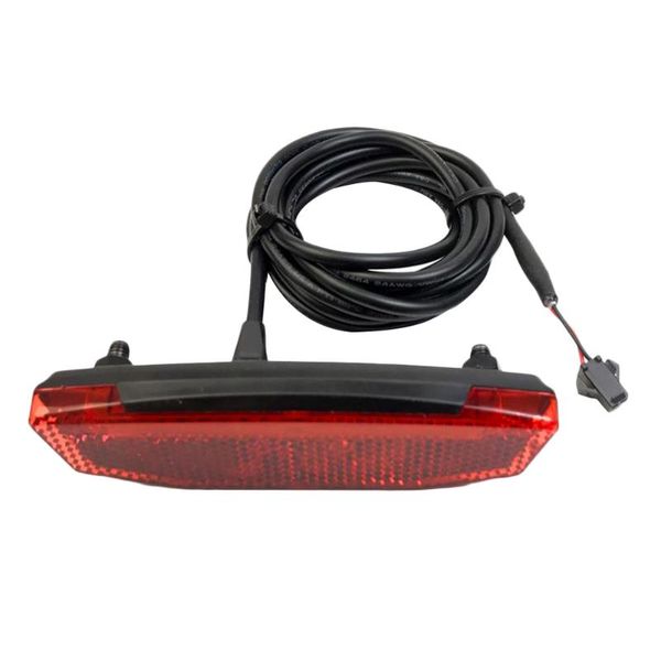 

bike lights 36v 48v ebike rear light led safety warning tail for e-scooter sm/ waterproof interface connections accessory