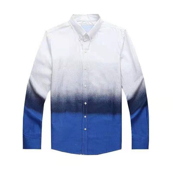 

men's casual shirts homme fashion alligator camisa masculina men long sleeve dress cotton social hombre chemises, White;black