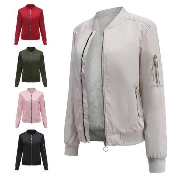 

women's jackets 2021 fashion jacket casual clothing thin cotton autumn and winter european american casaco feminino jaqueta, Black;brown