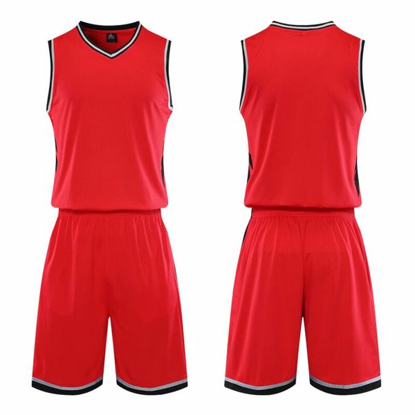 

team basketball jersey men pantaloncini da basket sportswear running clothes white black red purple green, Blue;black