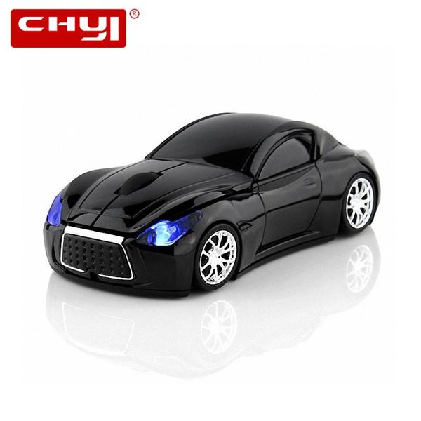 

mice optical wireless computer mouse sports car auto shape usb 3d mause 1600 dpi led light small mini ergonomic for pc kid boy