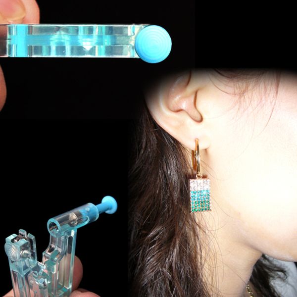 

droppshiping disposable safety ear piercing unit tool with ear stud asepsis pierce kit mfj99