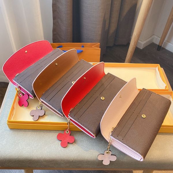 

4 colors luxurys designers clutcu bags fashion women handbag wallet leather artwork purse women's card holder with original box