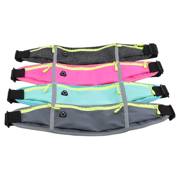 

outdoor bags women's running waist bag belt sports portable fitness fashion water repellent mobile phone