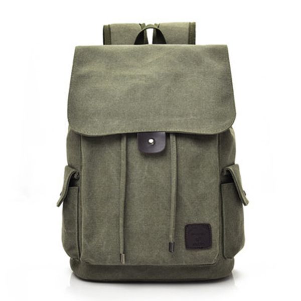 Männer Rucksack Schultasche Für Jugendliche Große Kapazität Leinwand Rucksäcke Männlich Vintage Rucksack Anti Diebstahl Rucksack Männer Reisetasche 210309