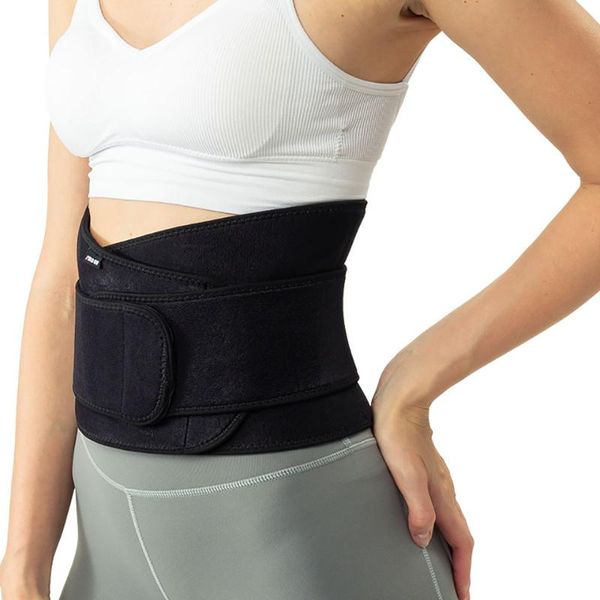 

waist support adjustable elastic compression belt men and women weightlifting fitness exercise breathable skin-friendly lumbar supporter, Black;gray