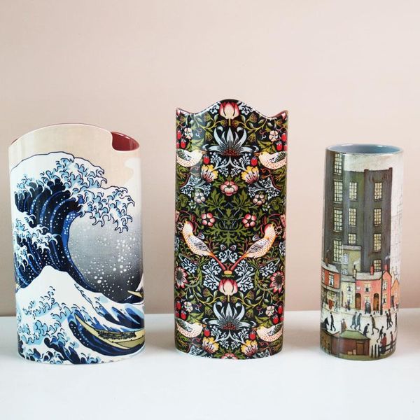 

vases world famous painting decoration ceramic underglaze decals art large vase/flower ware home furnishings