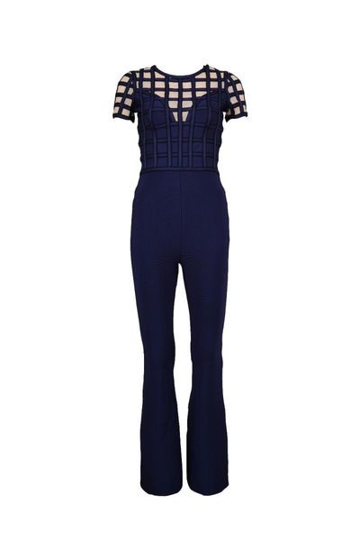 

women's jumpsuits & rompers 2021 sleeveless v collar hollowed out conjoined pants, Black;white