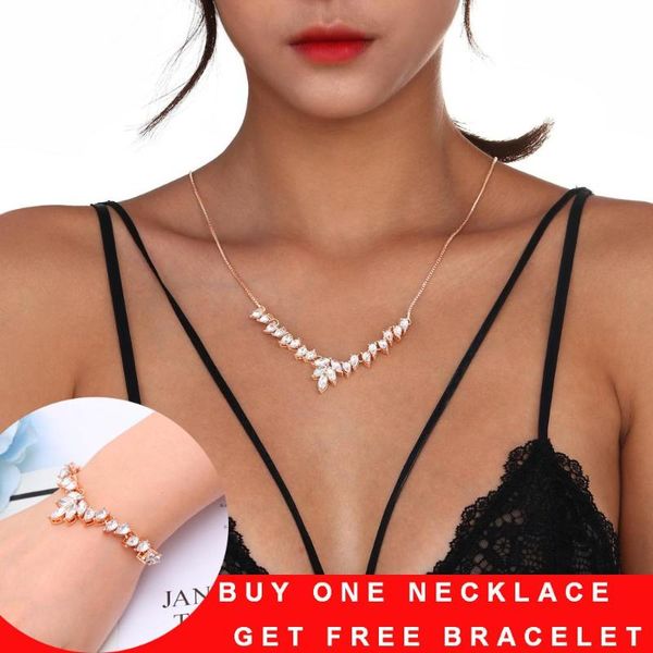 

pendant necklaces hesiod luxury gold silver color shiny crystal cz necklace for women jewellery collier femme