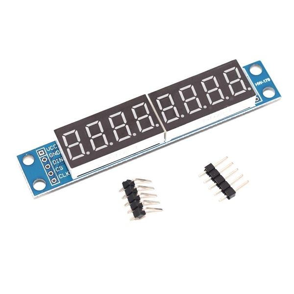

box cameras max7219 led dot matrix 8-bit digital tube display control module 3.3v 5v microcontroller serial driver 7-segment