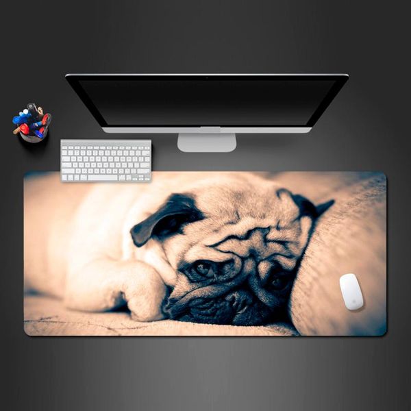 

mouse pads & wrist rests super cute dog pad washable rubber mousepad computer gamer professional big play -selling