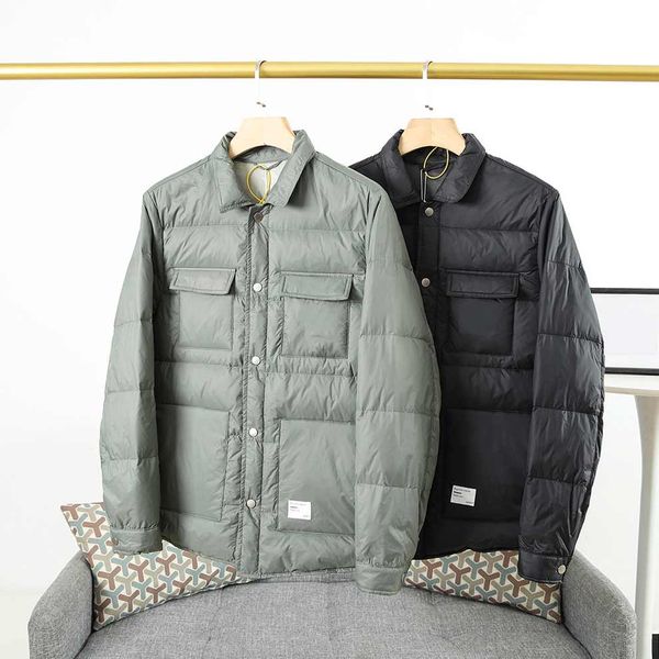 

luxury france mens down jacket letter logo knitted women parkas panel casual coats bomber jackets designers men s clothing mo2, Black