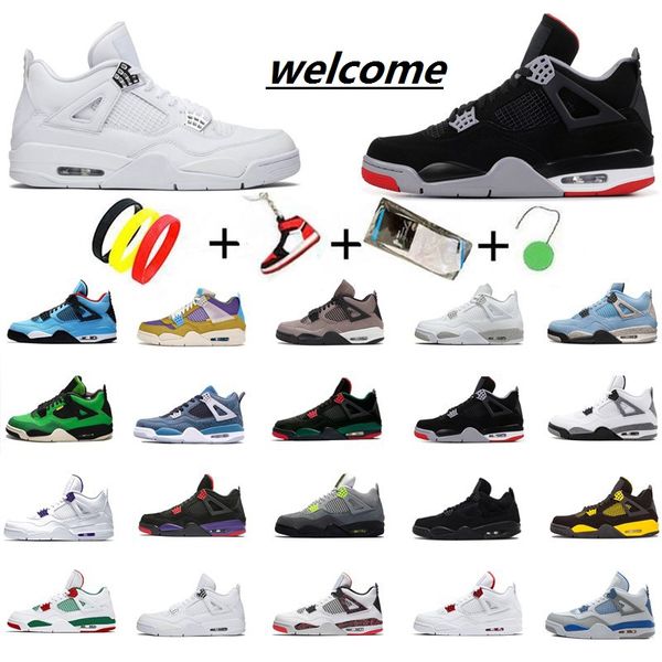 

baifan men basketball shoes 4 4s black cat university blue what the anthracite alternate bel white x sail bred oreo mens women sneakers moch