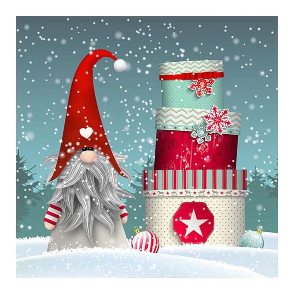 

diamond painting cartoon santa claus gift christmas portrait round full drill nouveaute diy mosaic embroidery 5d cross stitch