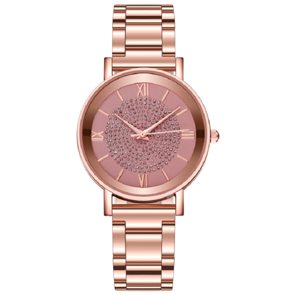 

wristwatches women's watch luxury male female quartz men watches stainless steel dial casual fashion bracelet ladies girls clock gifts, Slivery;brown