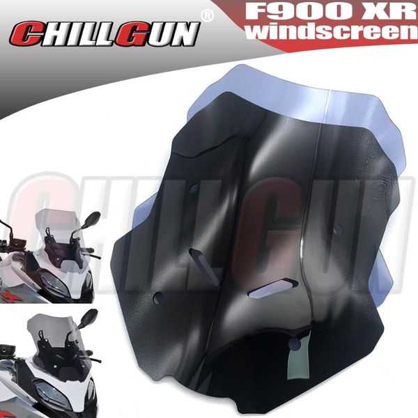

motorcycle windshield sport touring windscreen visor viser deflector double bubble for f900xr f900 xr 2021 f900-xr '20