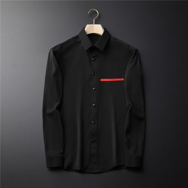 

designers mens luxurys dress shirts bussiness wine recepti a cocktail diess shirt printed men v neck long sleeved casual -3xl, White;black