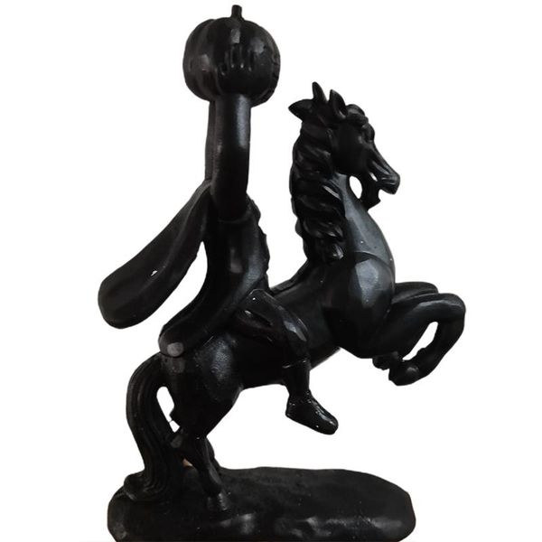 

novelty items halloween headless horseman resin ornaments home decoration