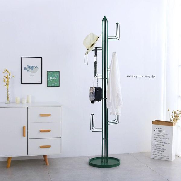 

clothing & wardrobe storage 180cm*40cm cactus iron art coat rack women's store simple modern multifunctional creative floor hanger