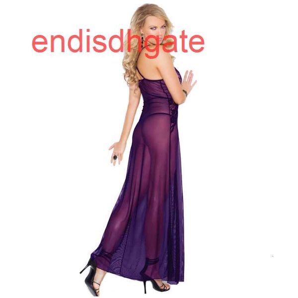 

long underwear perspective nightdress skirt lace 79212, Black;white