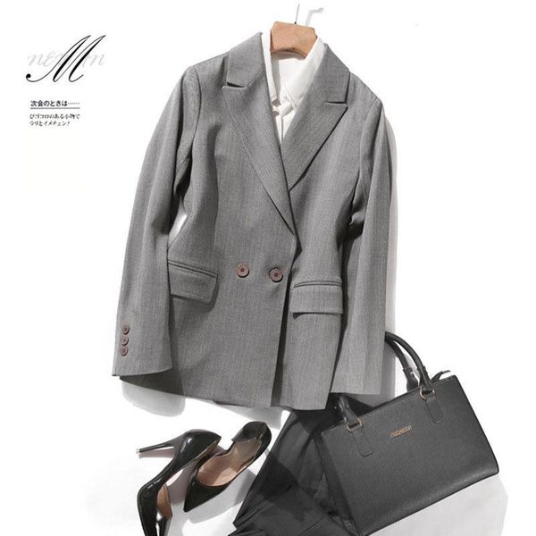 

women's suits & blazers temperament commuting herringbone women 2021 spring fashion small suit clothing, White;black