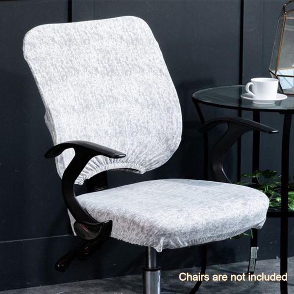 

computer office armchair modern elastic washable rotating lift home swivel chair cover separate stretchable removable universal