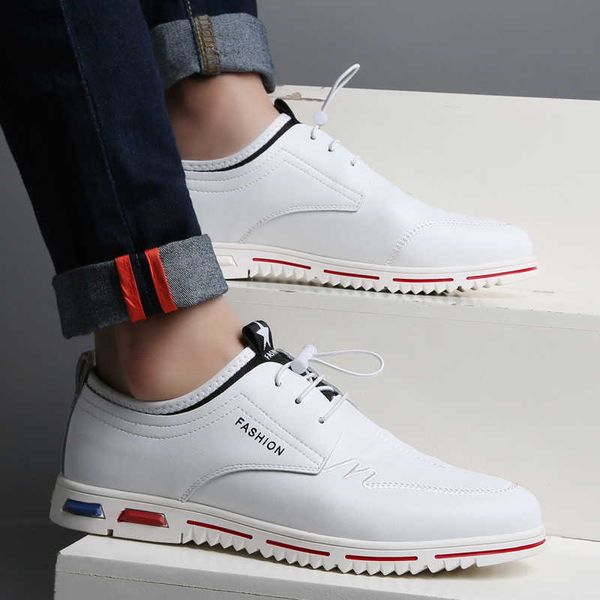 

autumn invisible inner heightening men's sho fashion student board leather small white sports casual