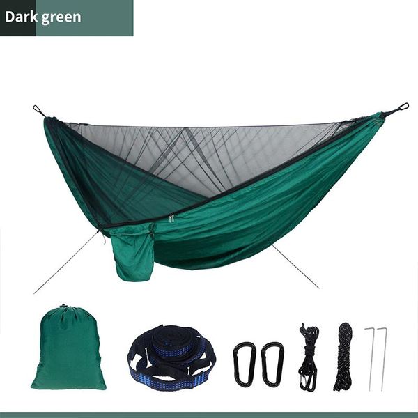 

camp furniture camping hammock with net - lightweight portable hammocks for outdoor hiking backpacking