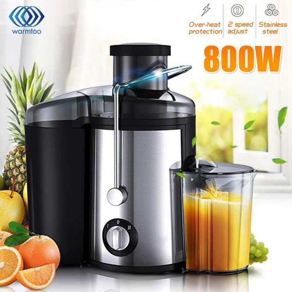 

1600ml stainless steel 2speeds electric juicer for fruit vegetable juice drinking residue separation automatic blender