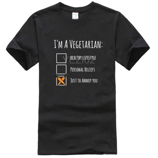 

funny vegetarian t shirt lifestyle humor sarcasm shirt - district unisex, White;black
