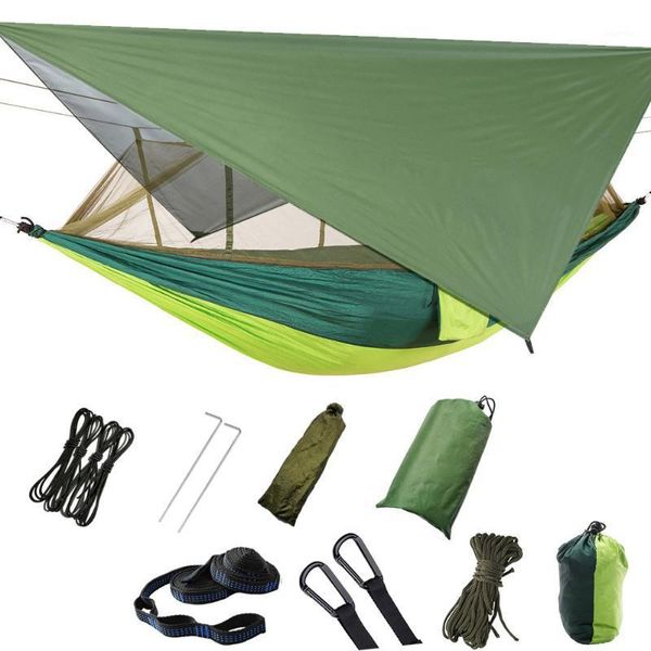 

tents and shelters lixada hammock tent with mosquito net camping lightweight nylon portable for backpacking camping1