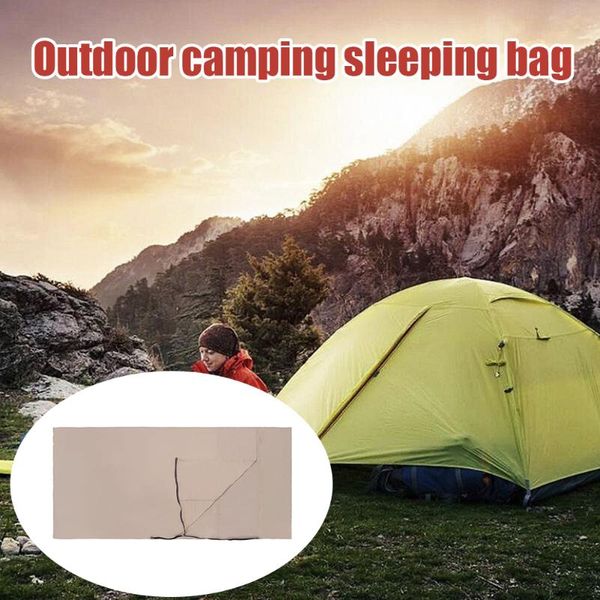 

sleeping bags envelope cotton bag foldable travel tent camping portable bed for outdoor backpacking hiking