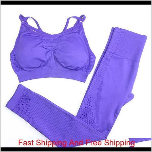 

seamless yoga sets gym 2 piece set workout clothes for women fitness clothing sportswear sports bra and legging qylmxq five2010, White;red