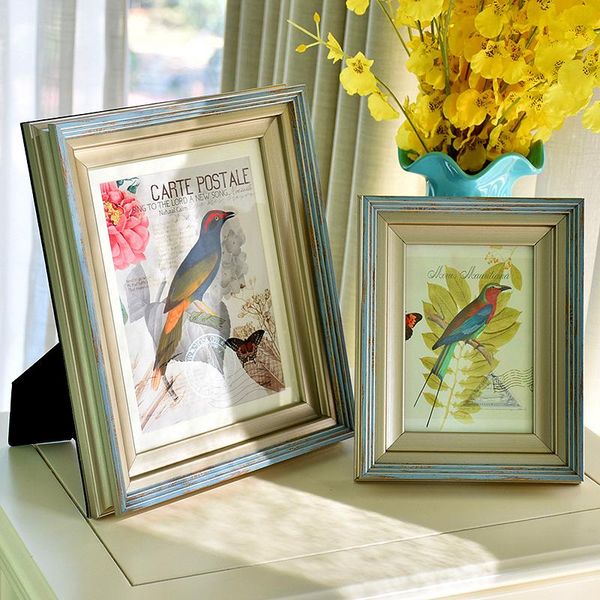 

frames american retro po frame desk6 inch living room picture display box fotolijstjes ornaments ed50xk
