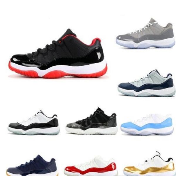 

new men basketball shoes 11s basketball shoes dark concord playoff game royal university gold mens fashion trainers sports sneakers 7-13