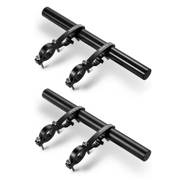 

car & truck racks west biking 25cm carbon tube bicycle handlebar extender mtb road bike cycling headlight phone holder mount accessories