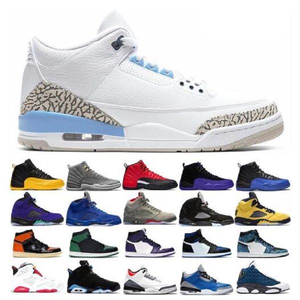 

jumpman 3 men basketball shoes varsity royal denim fire red animal instinct 3s court cement mens sports sneakers