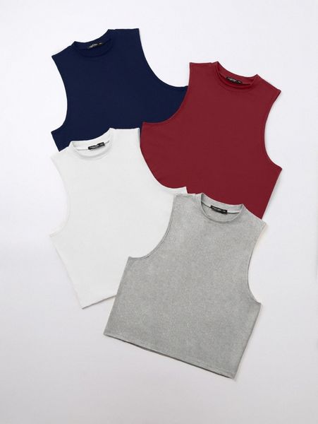 

plus 4pcs solid tank a5zn#, Black