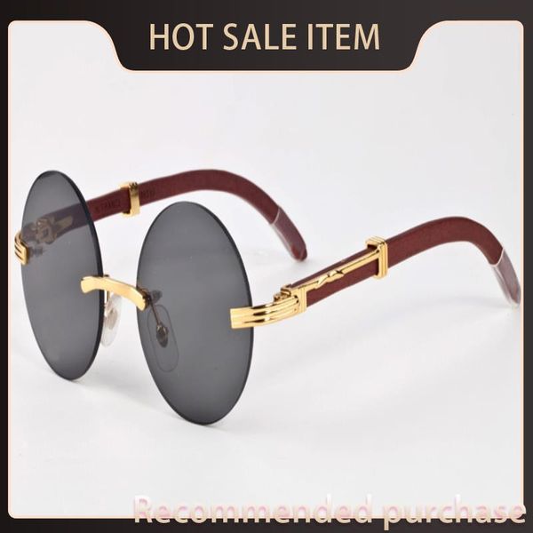 

for sunglasses rimless lenses circle horn wood frame women mens iwon men 2021 glasses round sports eyeglasses fashion sunglasses black tipp, White;black