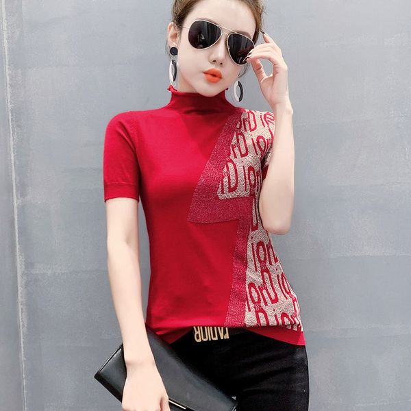 

women's sweaters bright female silk sweater, slim sleeveless fashion women's t-shirt spring . vjaj, White;black